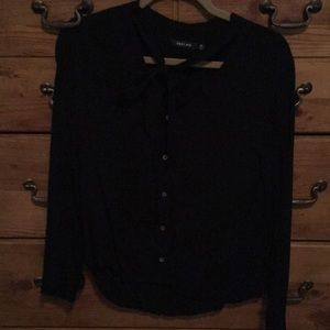 Obey long sleeve button up